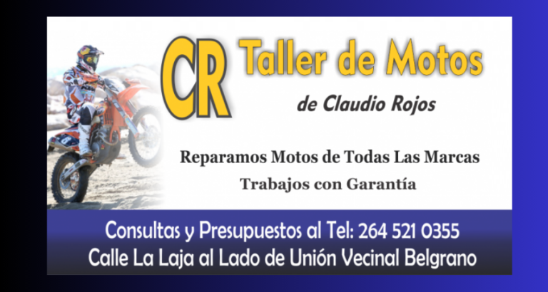 CR MOTOS DE CLAUDIO ROJOS 768x410